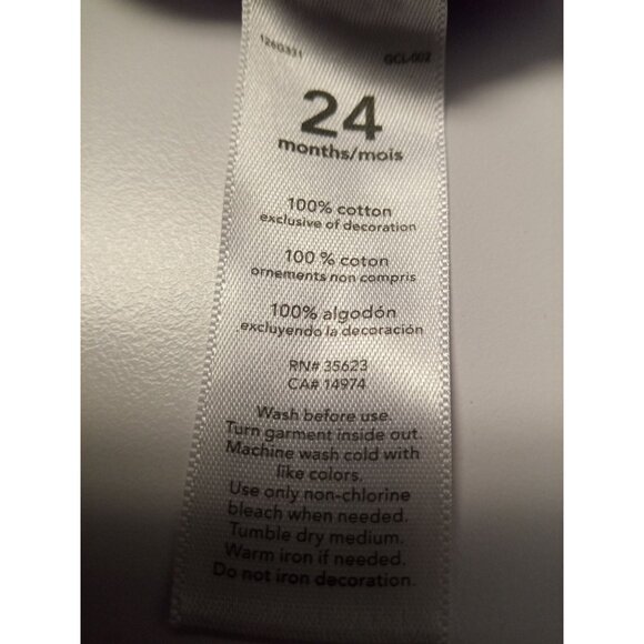 Carters and Lee Outfit for Girl's 2T and 24 months Purple ones and Jeans - Picture 6 of 10